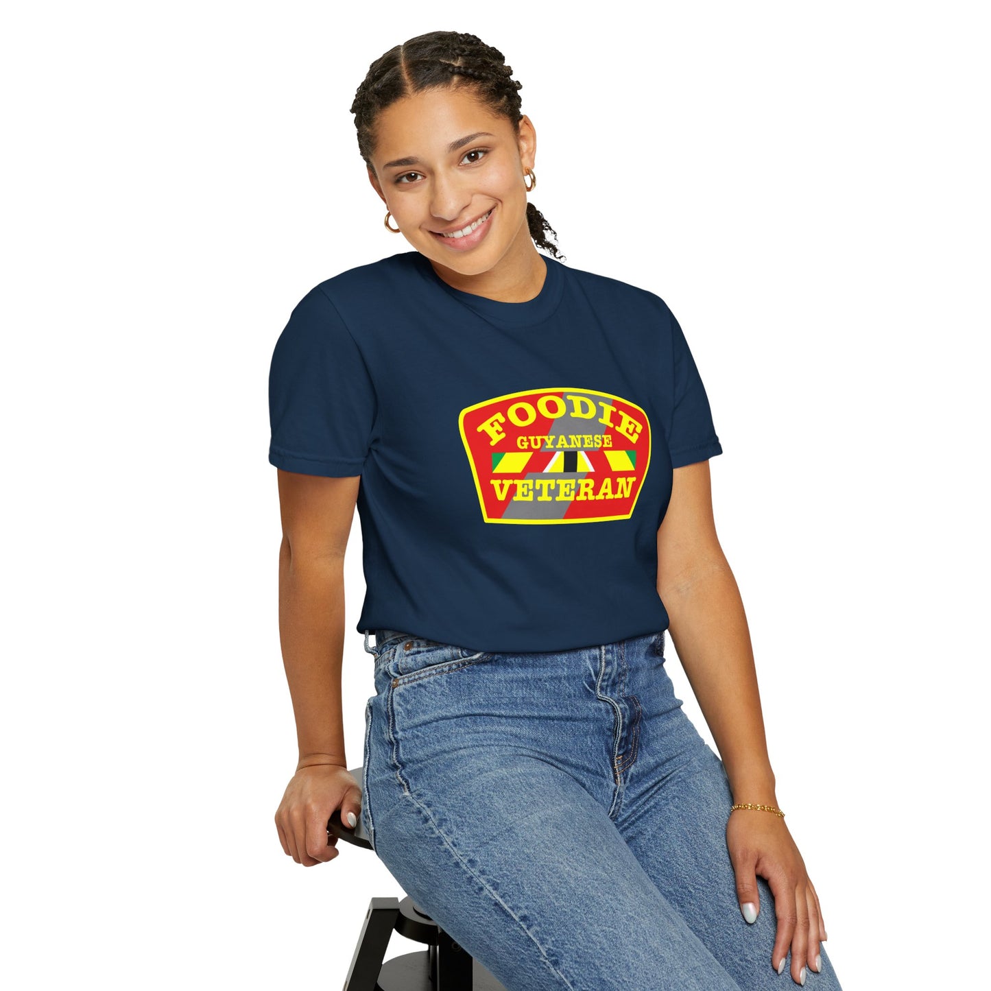 L.O.E.F Foodie Veteran Guyanese Unisex Tee Shirt