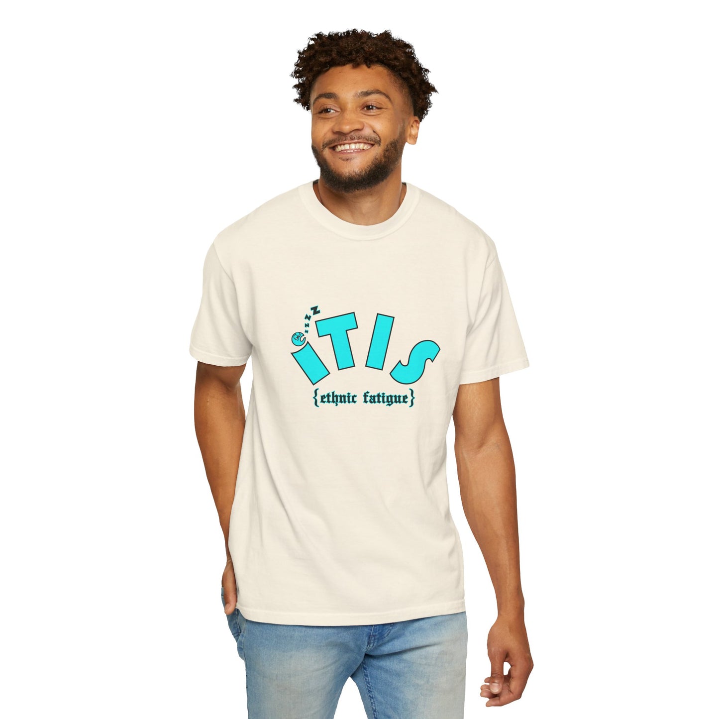 L.O.E.F ITIS Unisex Tee shirt (Blue)