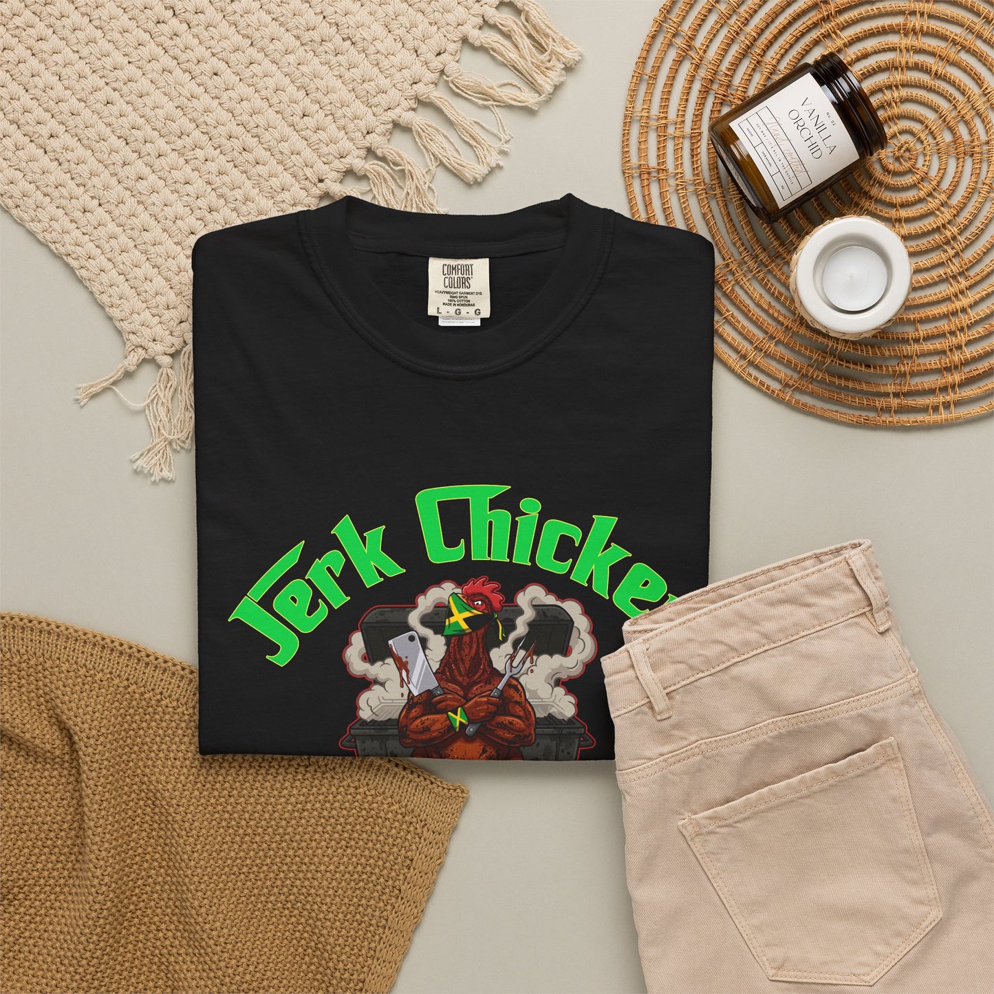 L.O.E.F Jerk Chicken Mafia Unisex Tee Shirt