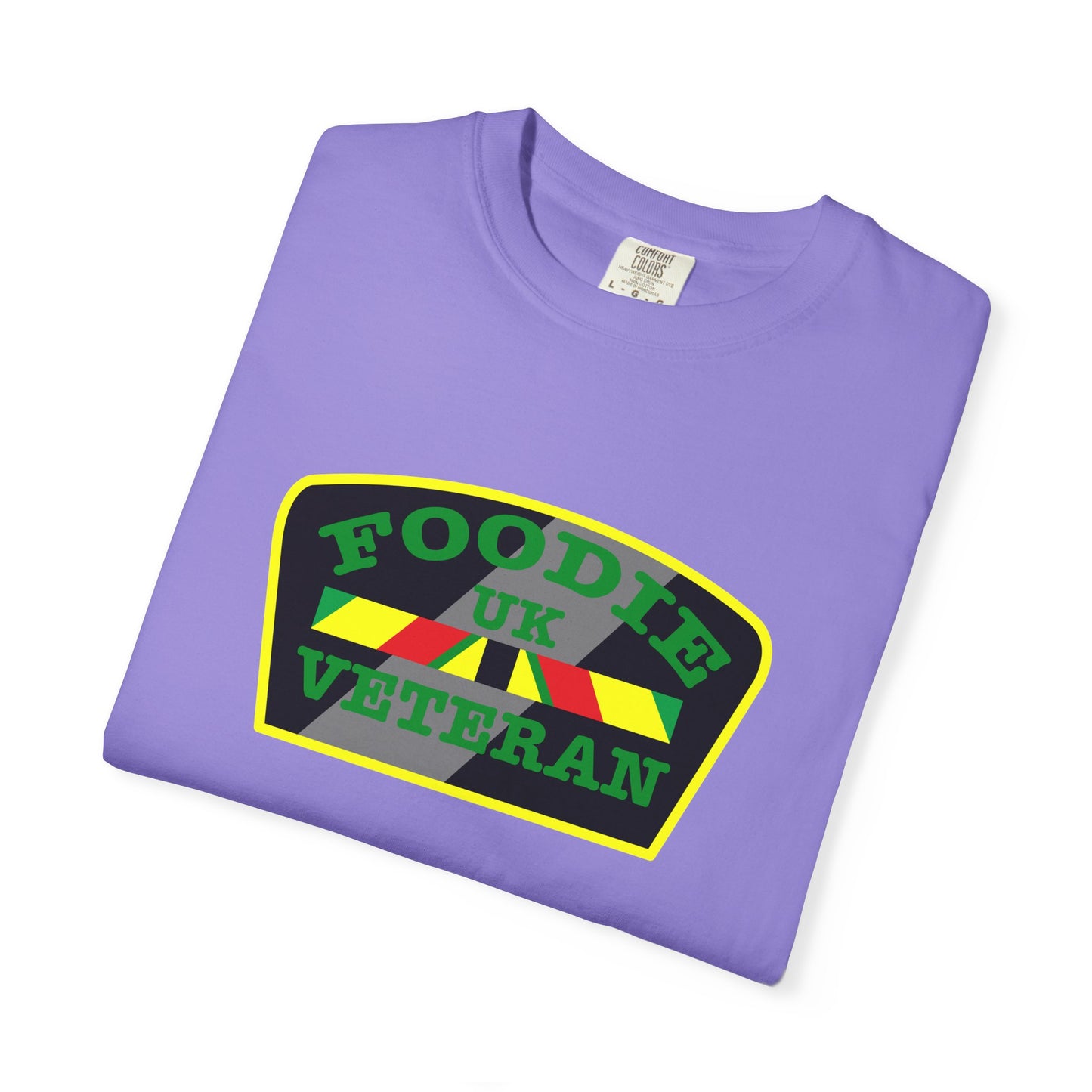 L.O.E.F Foodie Veteran UK Unisex Tee Shirt (Green)
