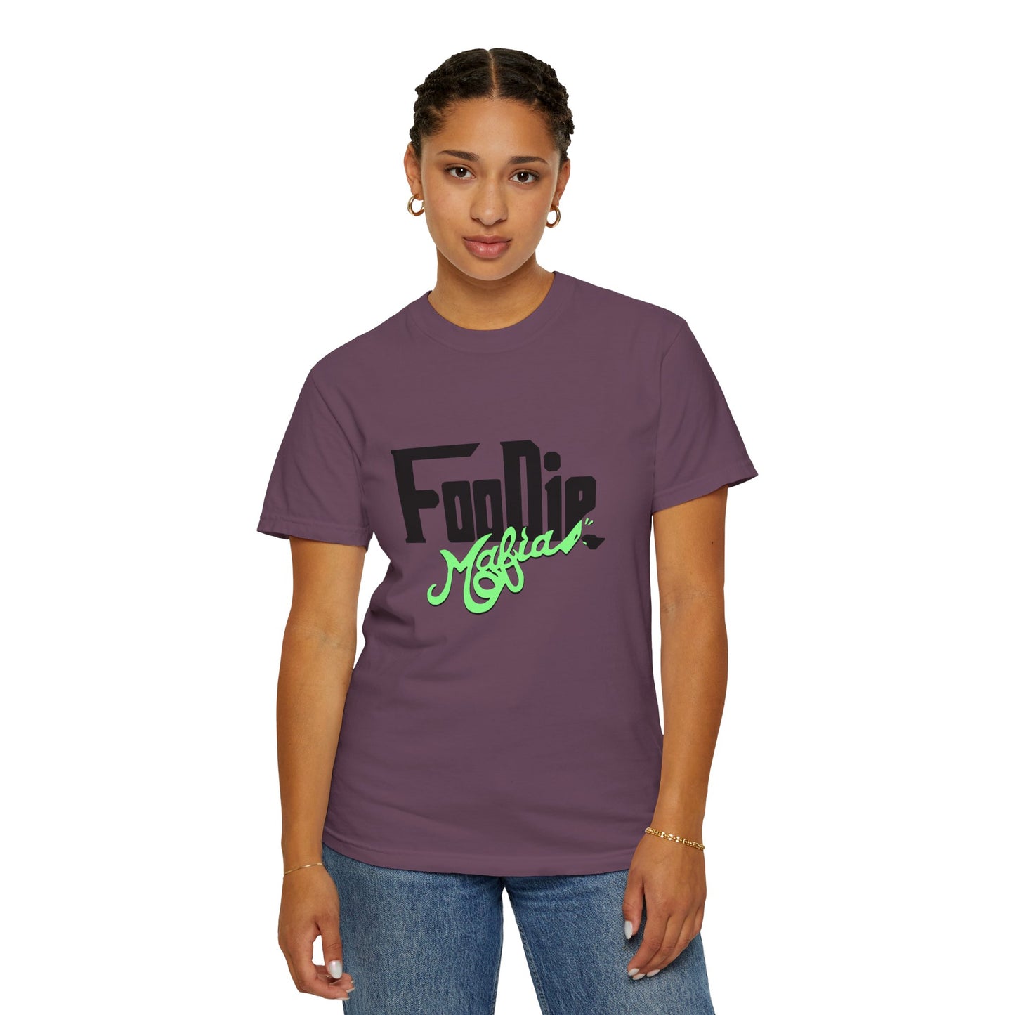 L.O.E.F Foodie Mafia Unisex Tee shirt (Mint Green)