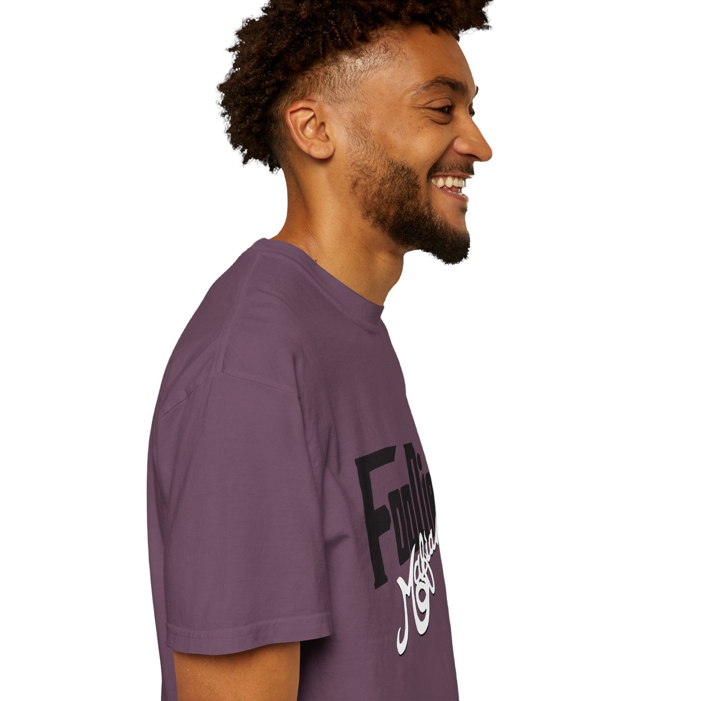 L.O.E.F Foodie Mafia Unisex Tee shirt (White)
