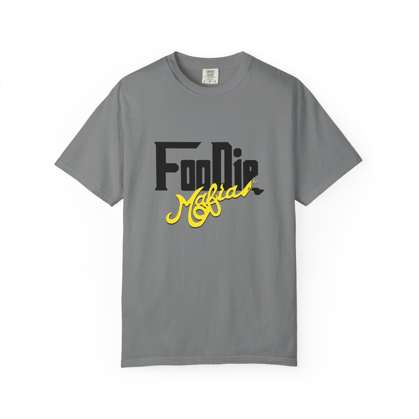 L.O.E.F Foodie Mafia Unisex Tee shirt (Bright Yellow)