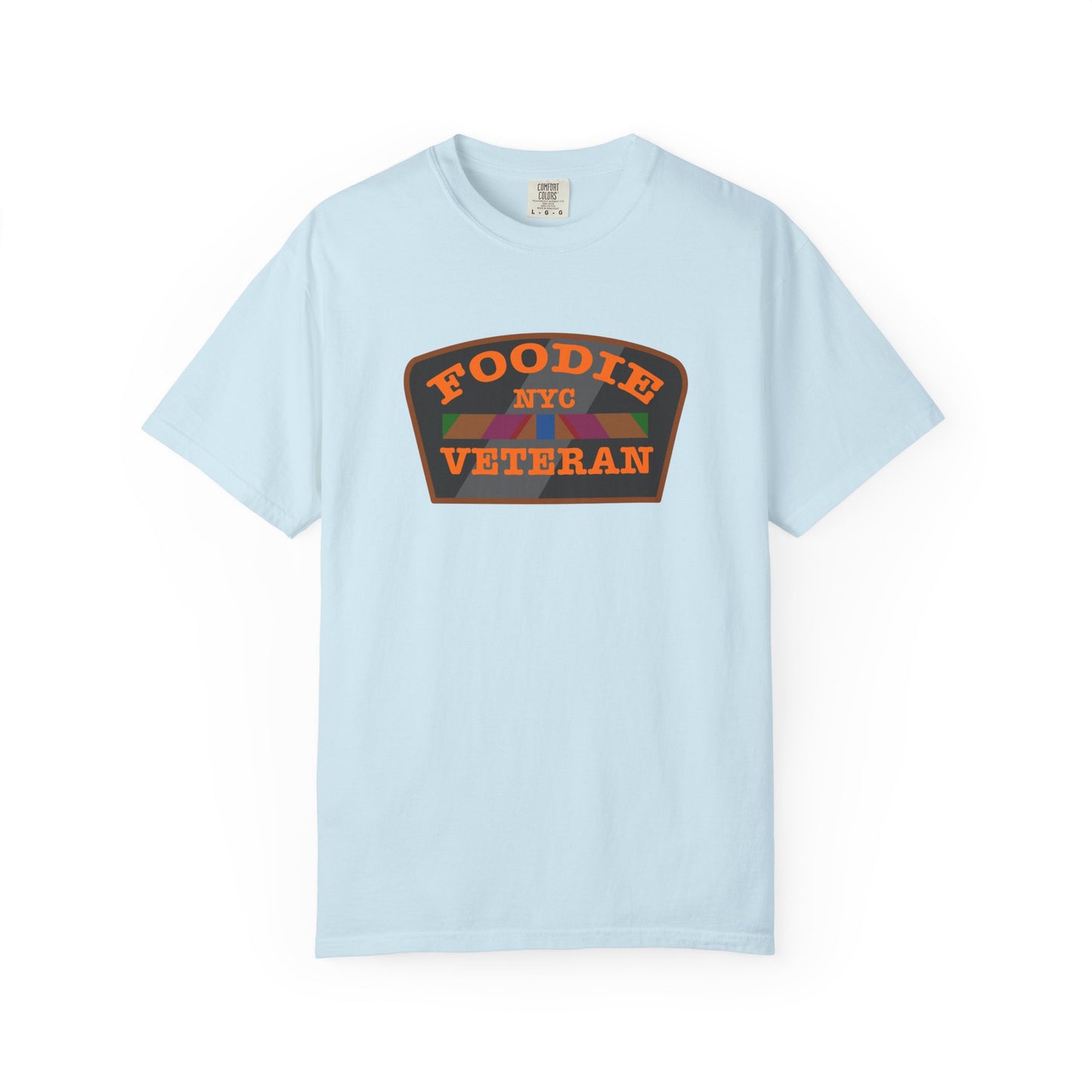 L.O.E.F Foodie Veteran NYC Unisex Tee Shirt (Orange)