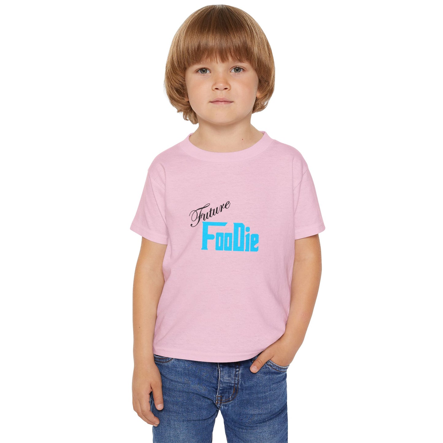 L.O.E.F Future Foodie Toodler Tee Shirt (Neon Blue)