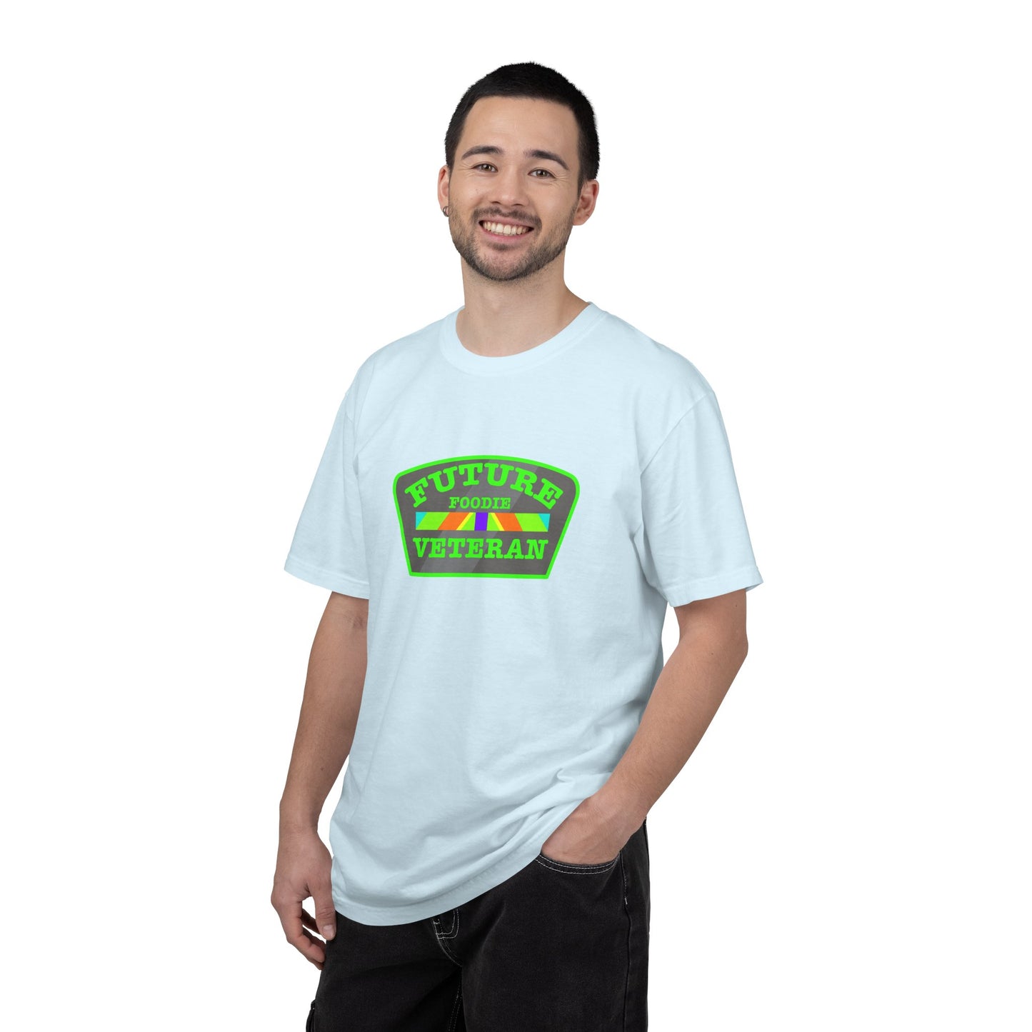 L.O.E.F Future Foodie Veteran Tee Shirt  (Neon Green)