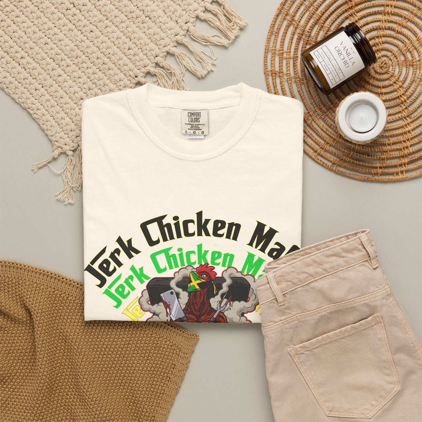 L.O.E.F Jerk Chicken Mafia Unisex Tee Shirt