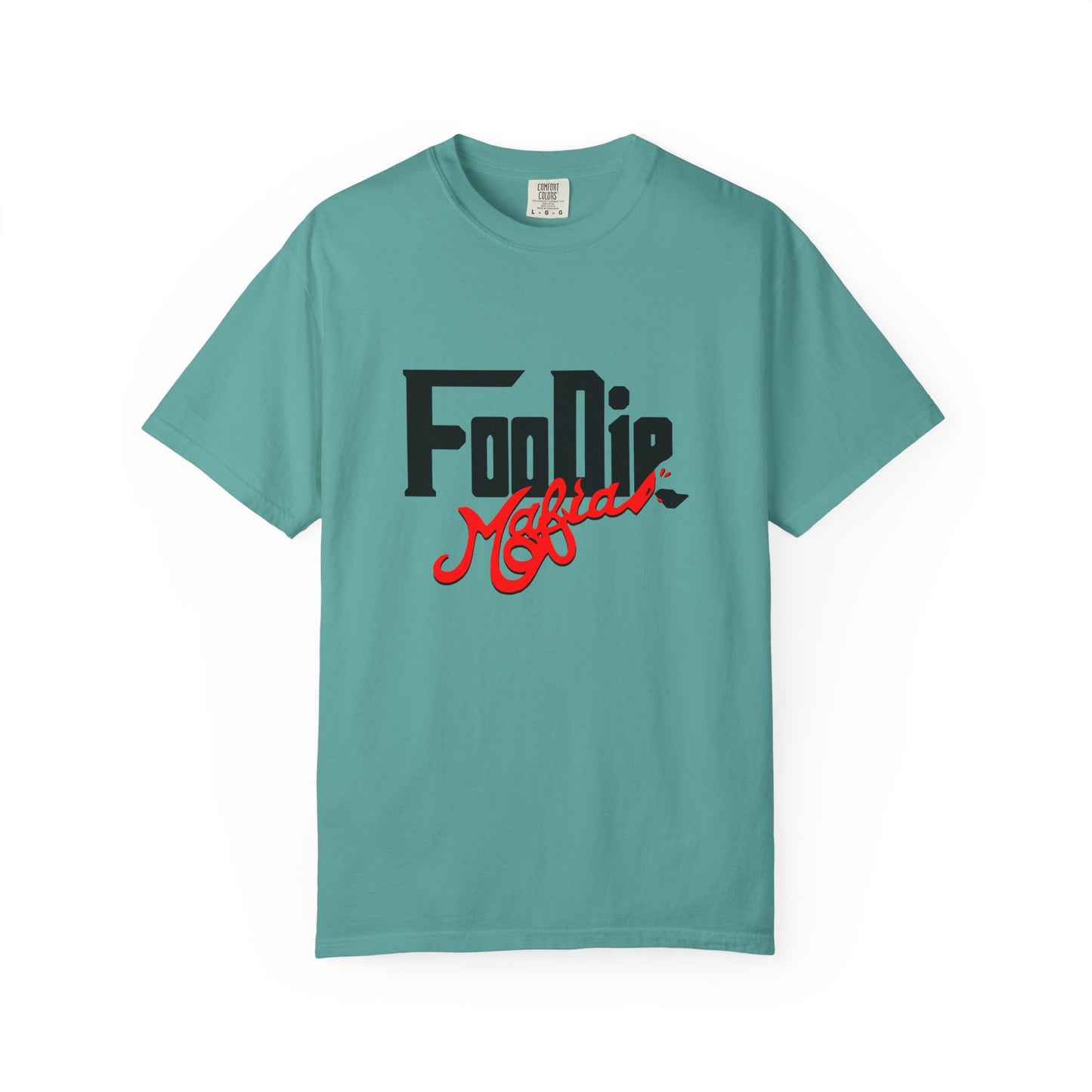 L.O.E.F Foodie Mafia Unisex Tee Shirt (Flat Red)