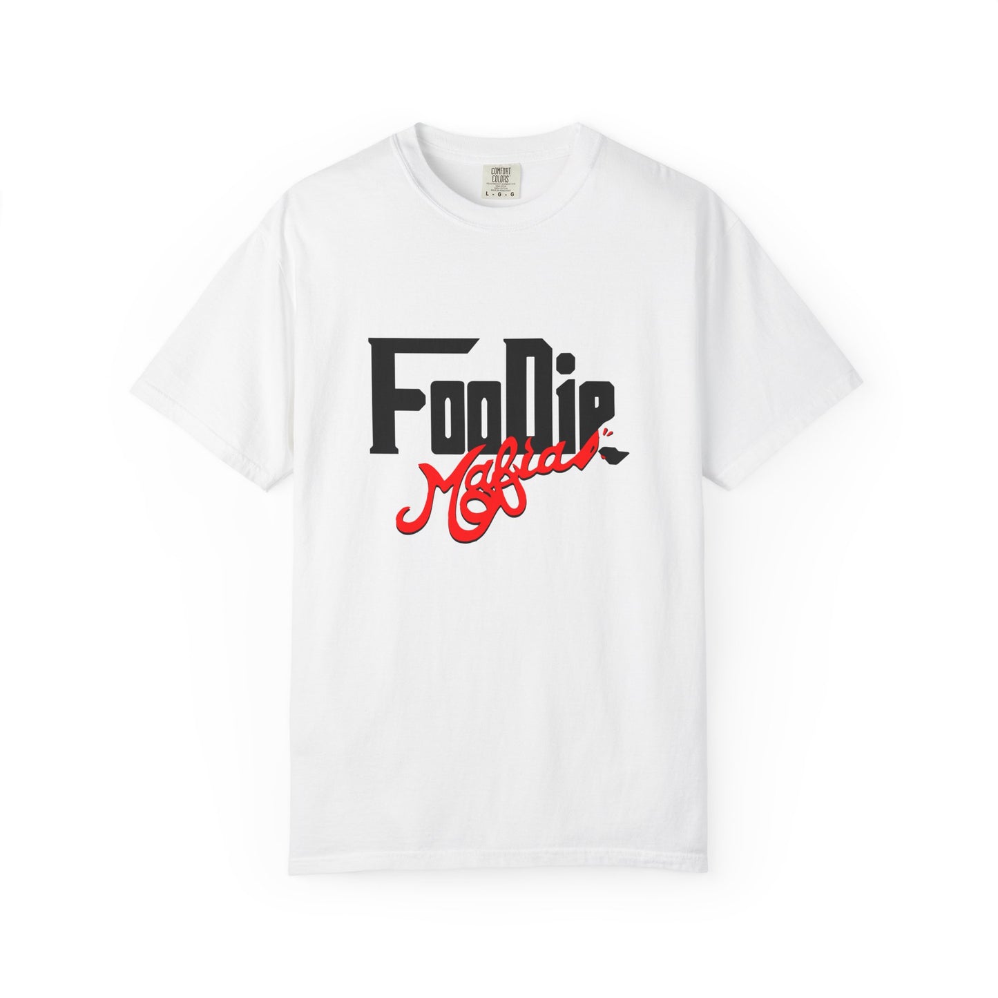 L.O.E.F Foodie Mafia Unisex Tee Shirt (Flat Red)