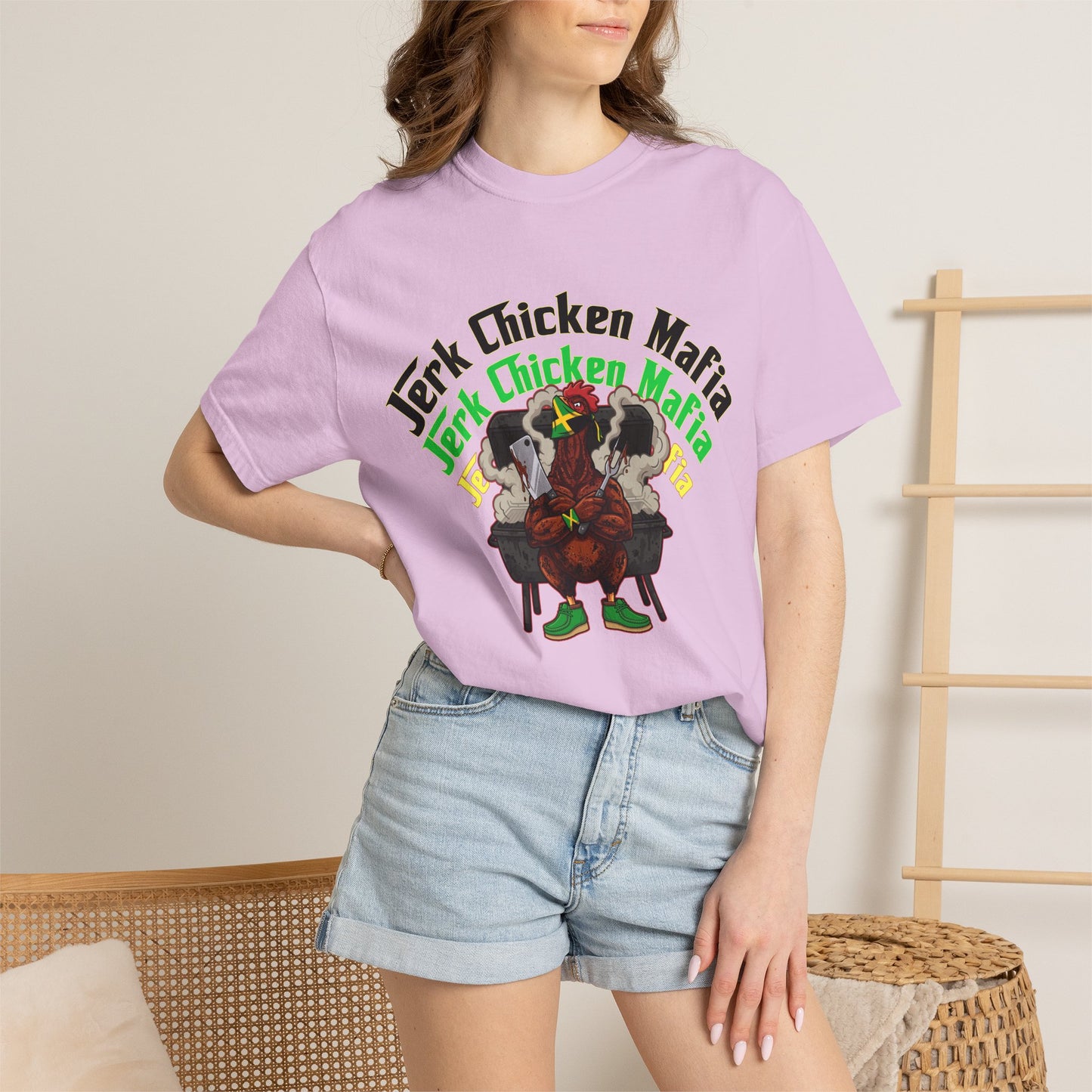 L.O.E.F Jerk Chicken Mafia Unisex Tee Shirt