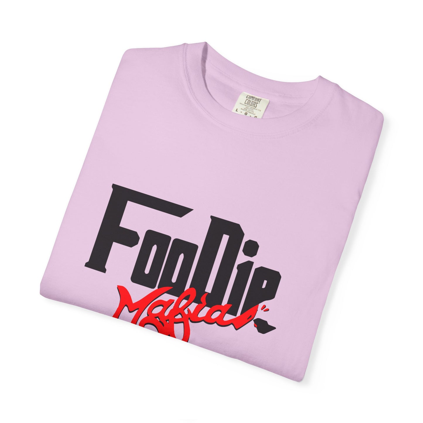 L.O.E.F Foodie Mafia Unisex Tee Shirt (Flat Red)