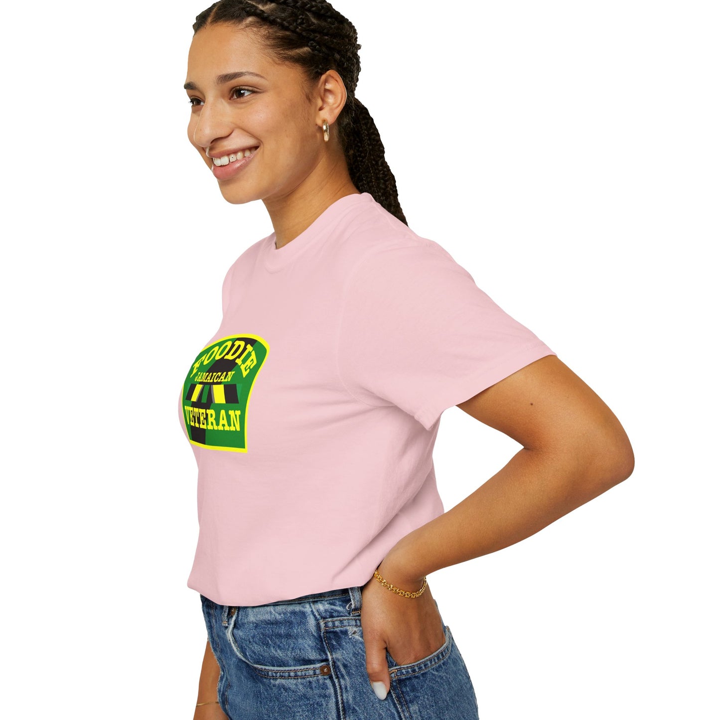L.O.E.F Foodie Veteran Jamaican Unisex Tee Shirt