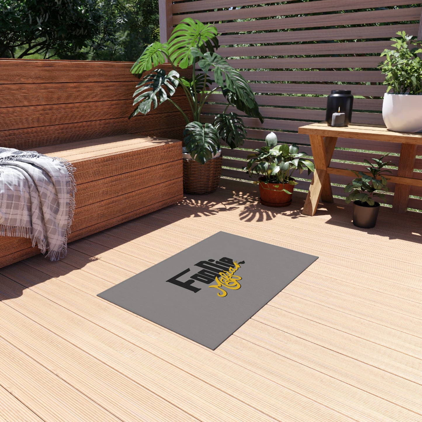 L.O.E.F Foodie Mafia Outdoor Rug