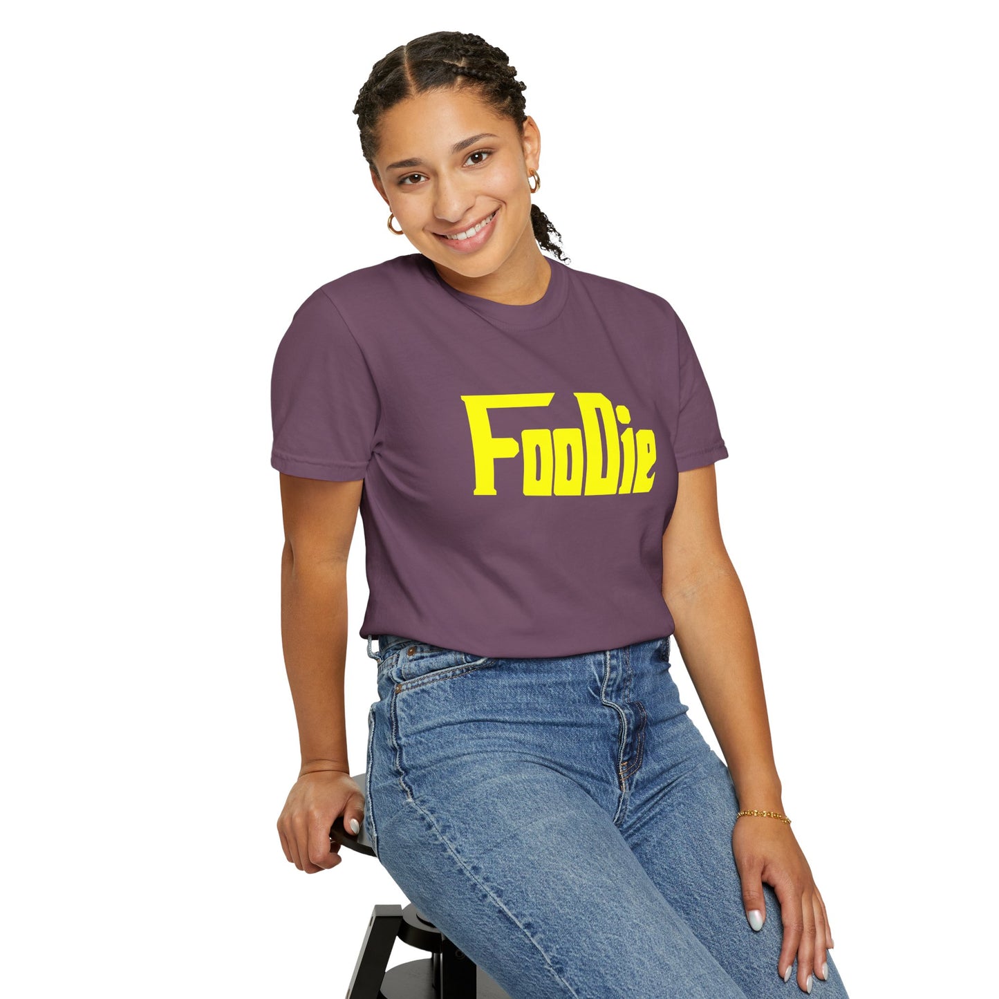 L.O.E.F Foodie Unisex Tee Shirt  (Yellow)