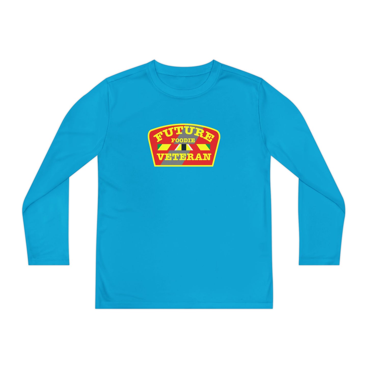 L.O.E.F Future Foodie Veteran Youth Long Sleeve Tee (Yellow and Red)