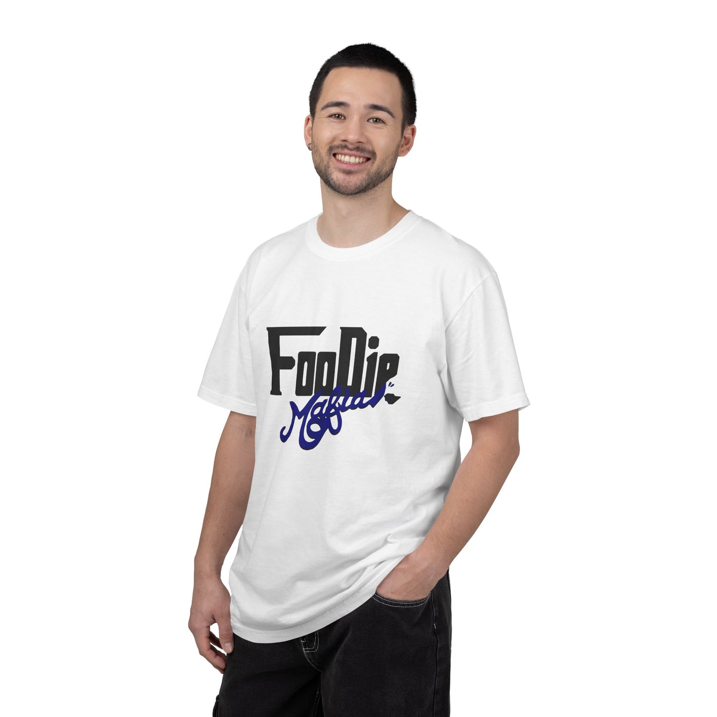 L.O.E.F Foodie Mafia Unisex Tee shirt (Dark Blue)