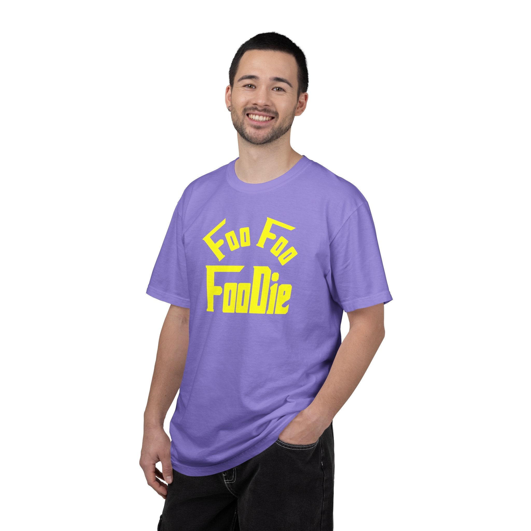 L.O.E.F FOO FOO FOODIE Unisex Tee shirt (Yellow)
