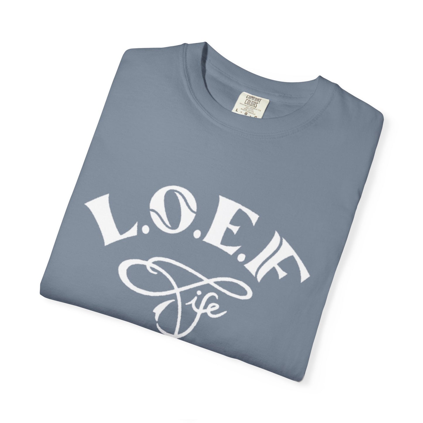 L.O.E.F Life Unisex Tee Shirt (White)