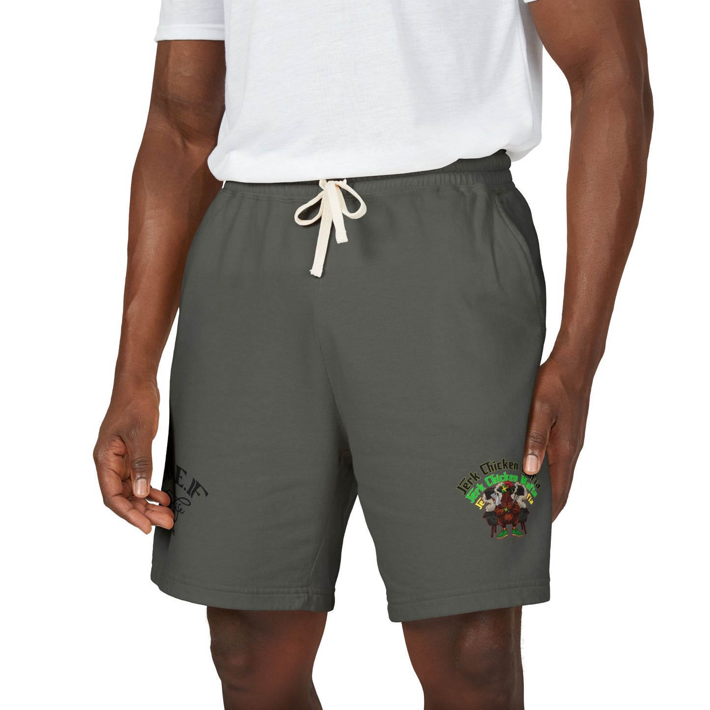 L.O.E.F Jerk Chicken Mafia Sweat Shorts