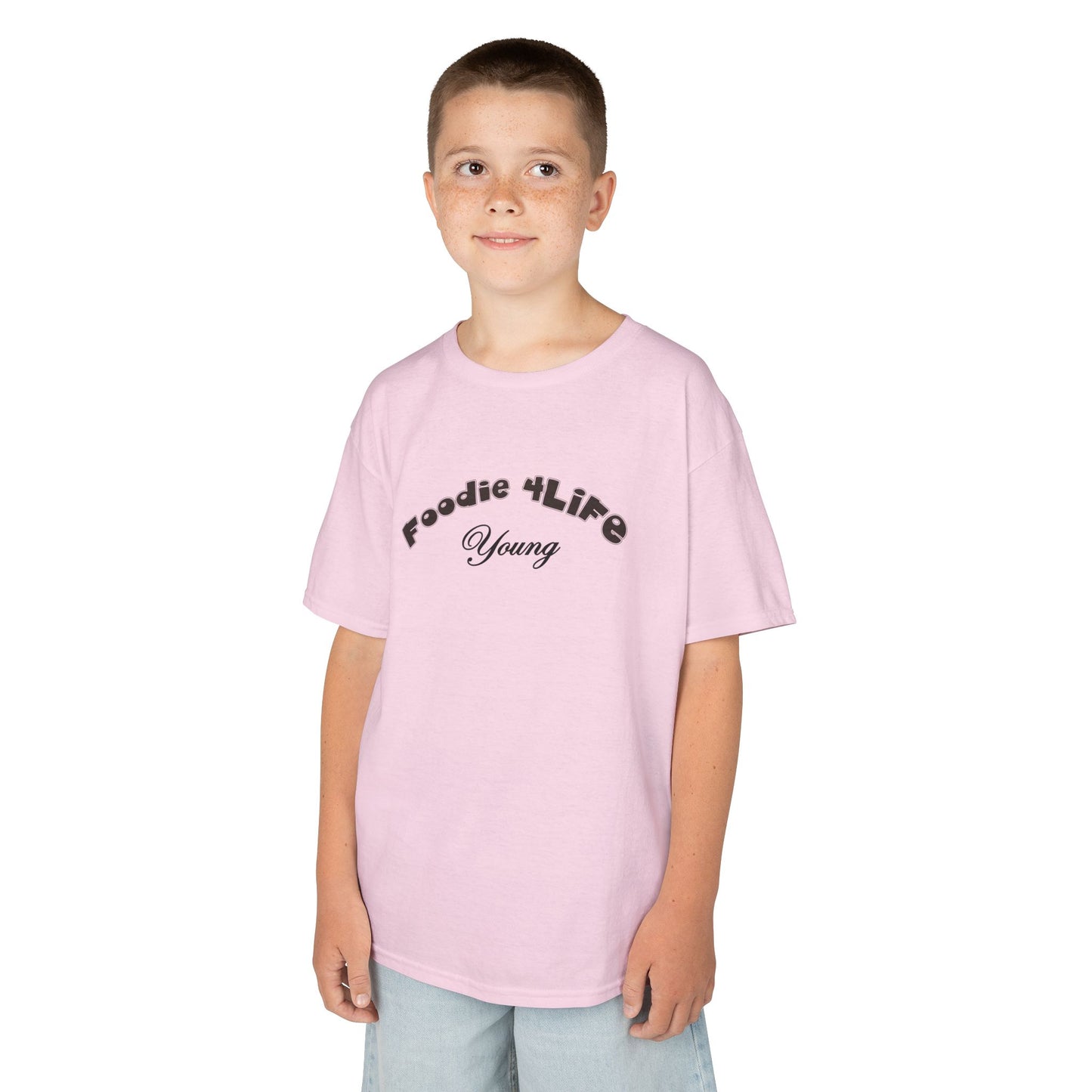 L.O.E.F Foodie 4Life Young Tee Shirt  (Black)