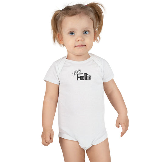 L.O.E.F Baby Foodie Toddler Bodysuit (Black)