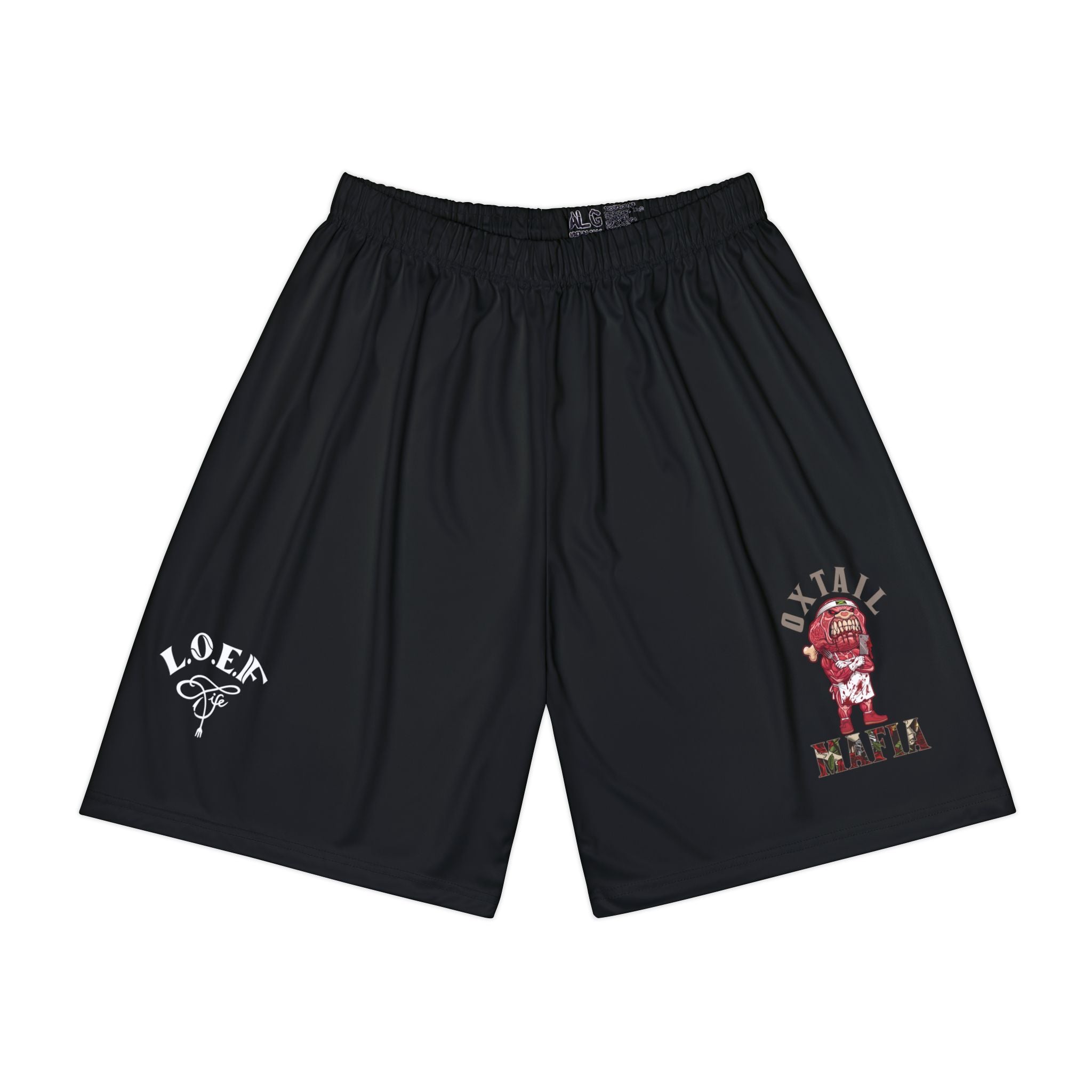 Men's Athletic Shorts | Black Summer Shorts | L.O.E.F. - LIFE