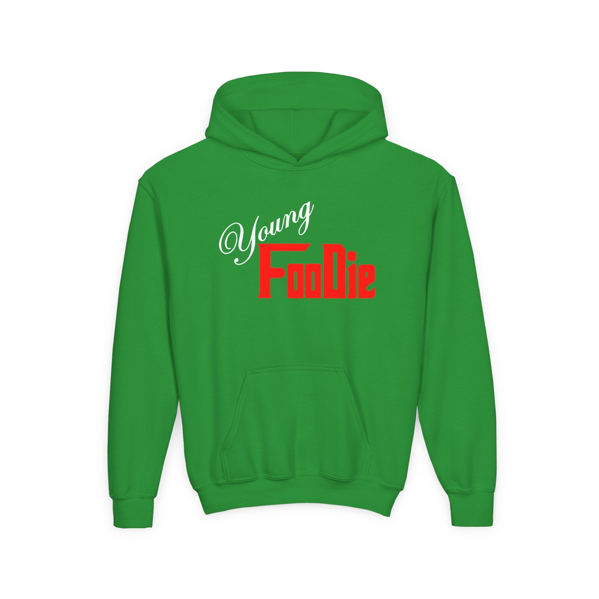 L.O.E.F Young Foodie Youth Hooded Sweatshirt (Fiery Red)