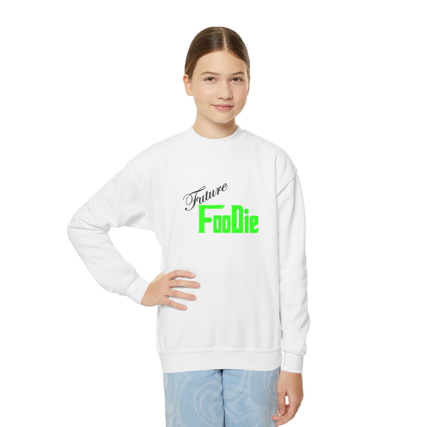 L.O.E.F Young Foodie Youth Sweatshirt (Neon Green)