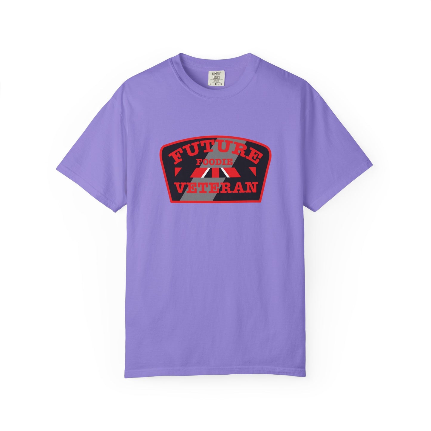 L.O.E.F Future Foodie Veteran Unisex Tee Shirt (Red)