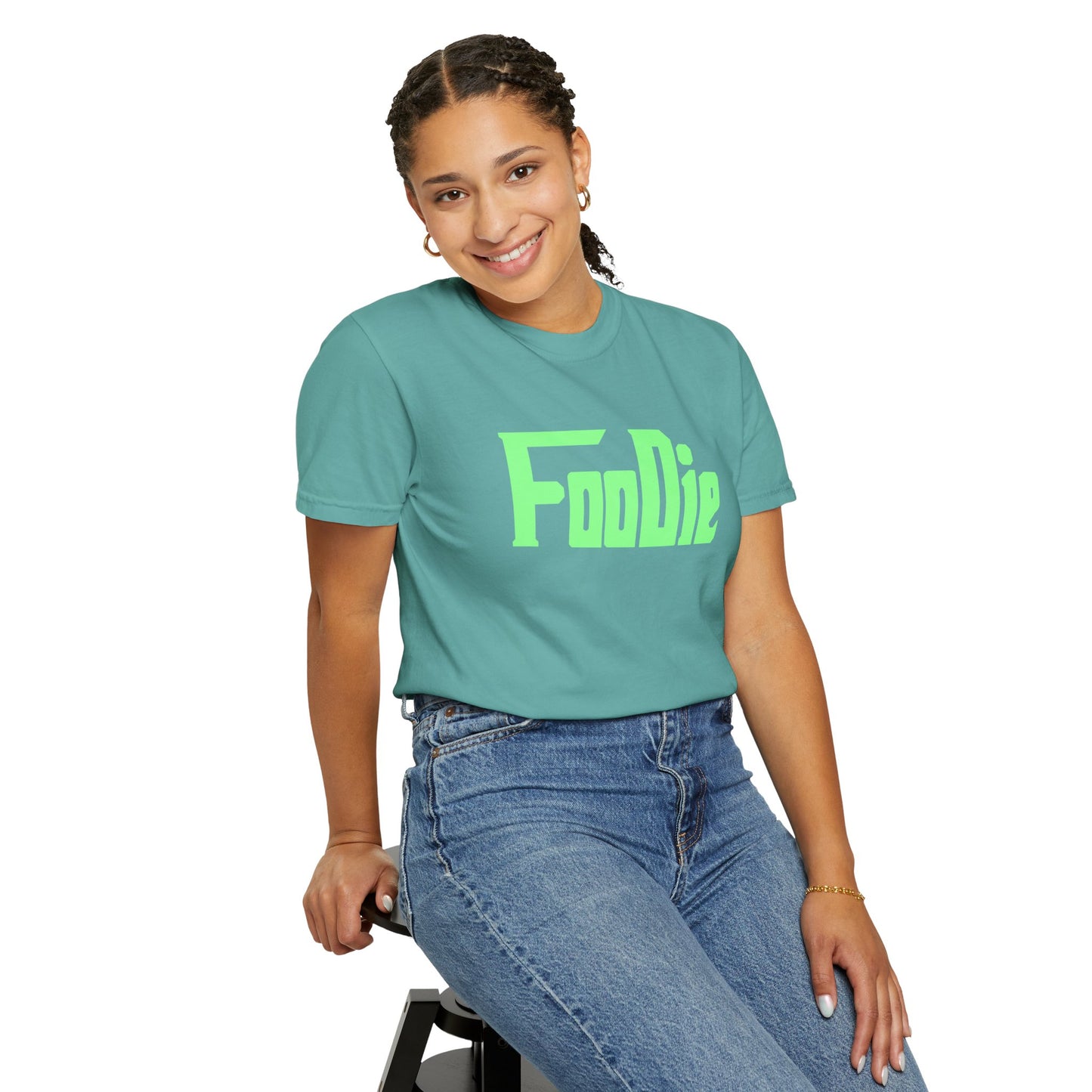 L.O.E.F Foodie Unisex Tee Shirt (Mint Green)