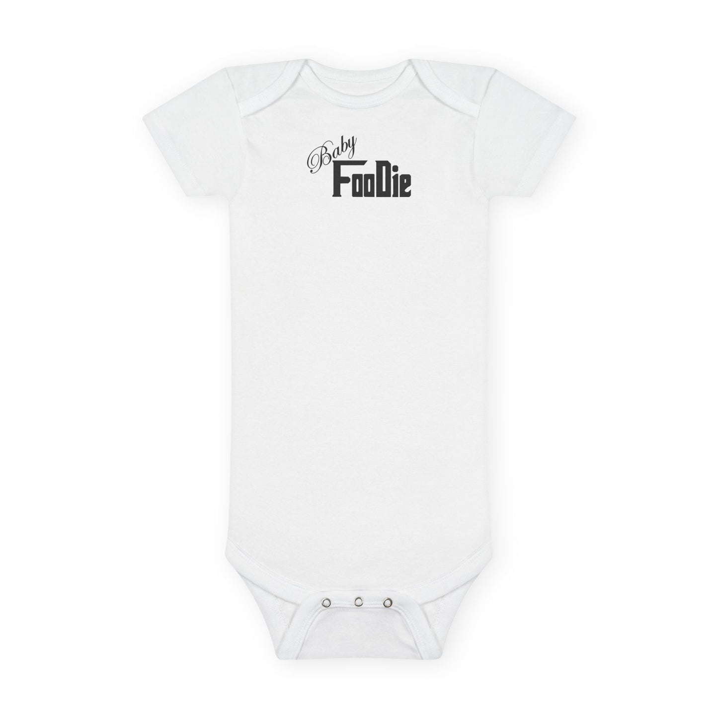 L.O.E.F Baby Foodie Toddler Bodysuit (Black)