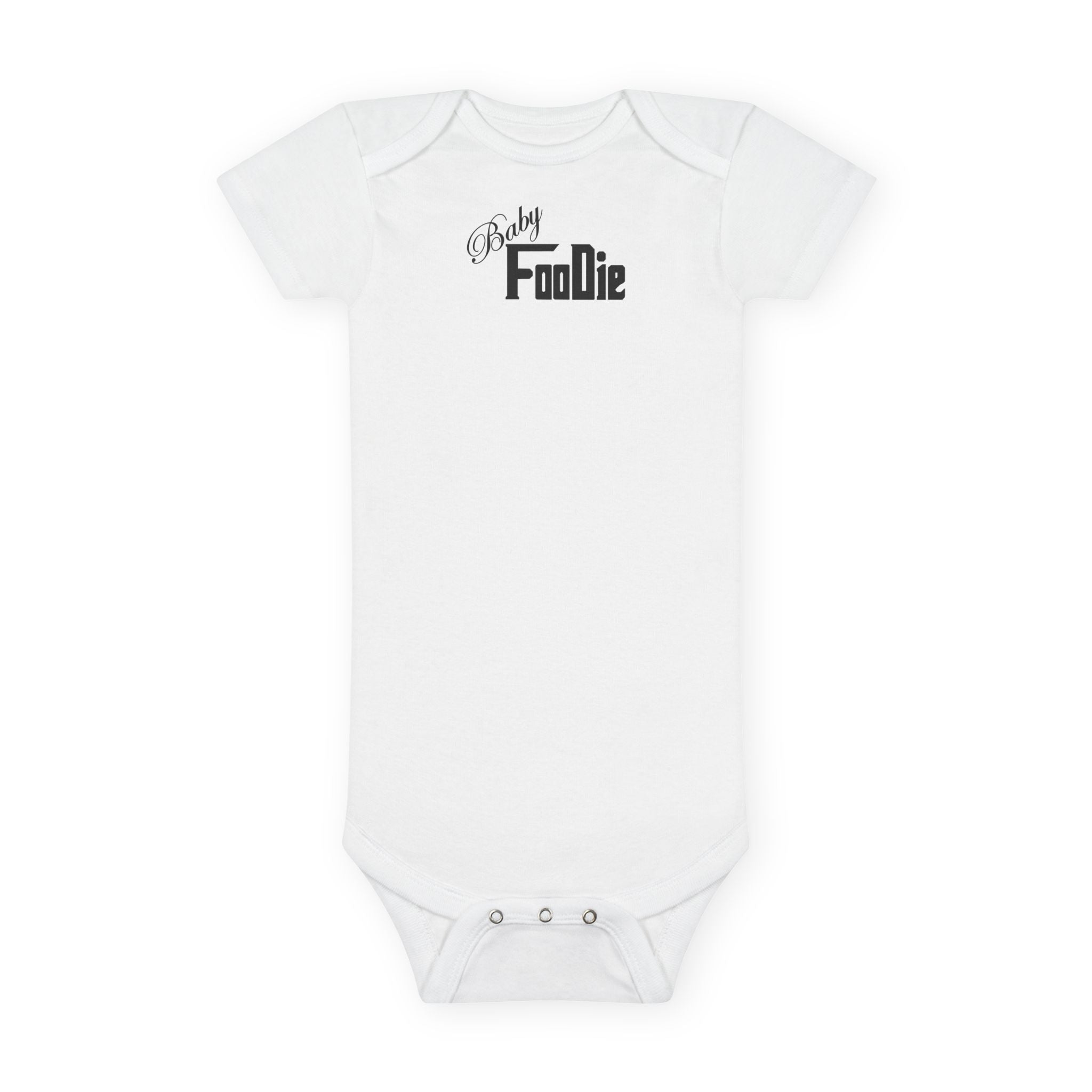 L.O.E.F Baby Foodie Toddler Bodysuit (Black)