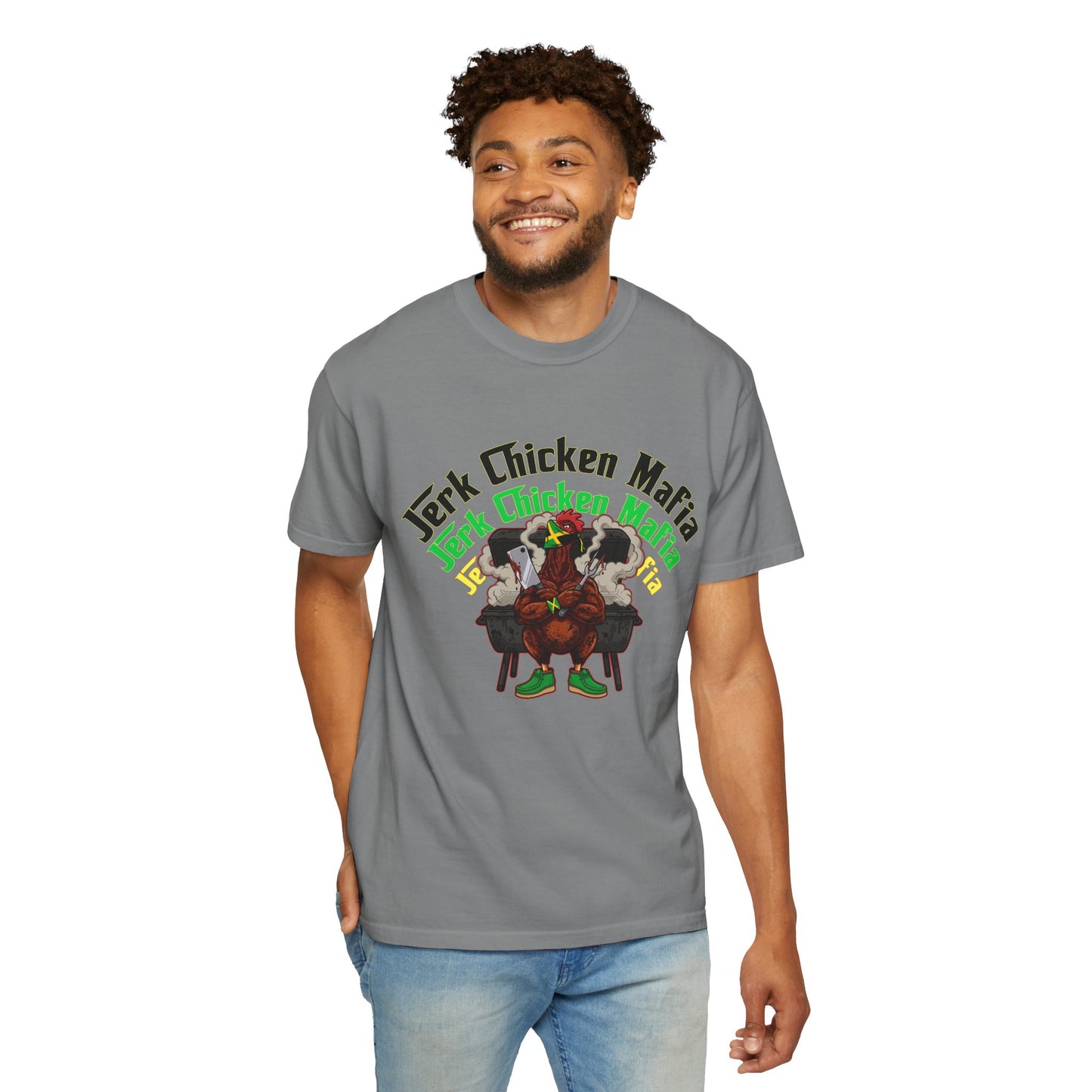 L.O.E.F Jerk Chicken Mafia Unisex Tee Shirt