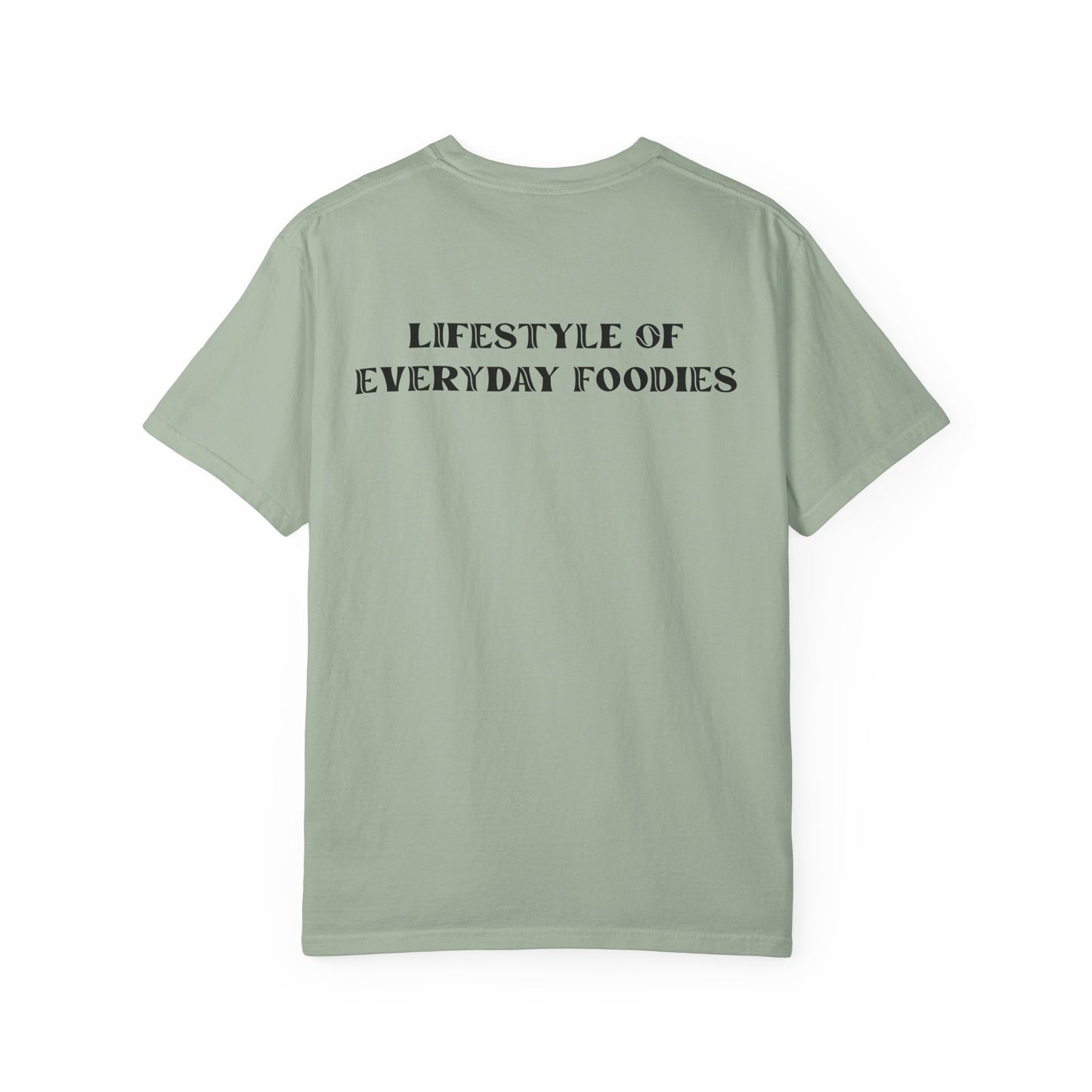 L.O.E.F LIFESTYLE OF EVERYDAY FOODIES Unisex Tee Shirt (Black)