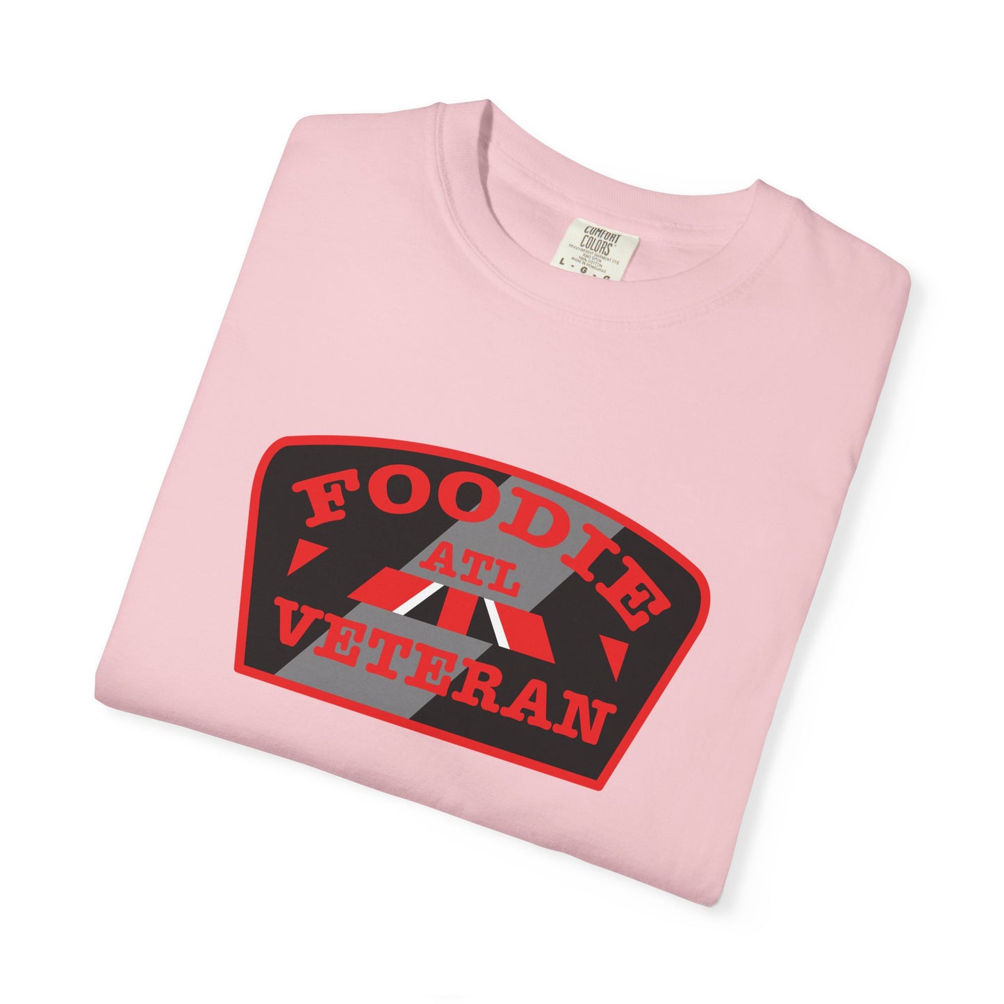 L.O.E.F Foodie Veteran ATL Unisex Tee Shirt (Red)