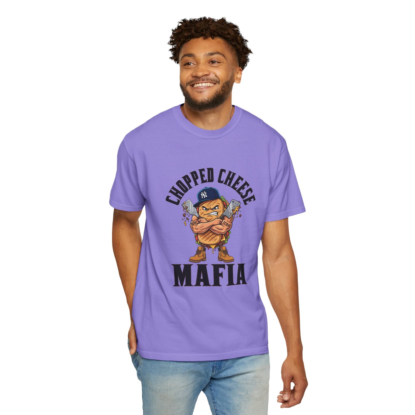 L.O.E.F Chopped Cheese Mafia Unisex Tee Shirt