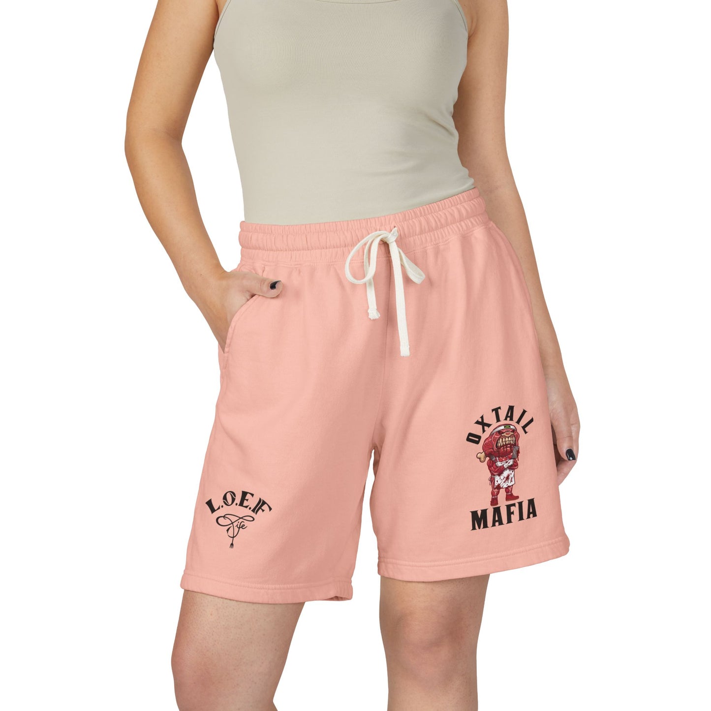 L.O.E.F Oxtail Mafia Sweat Shorts