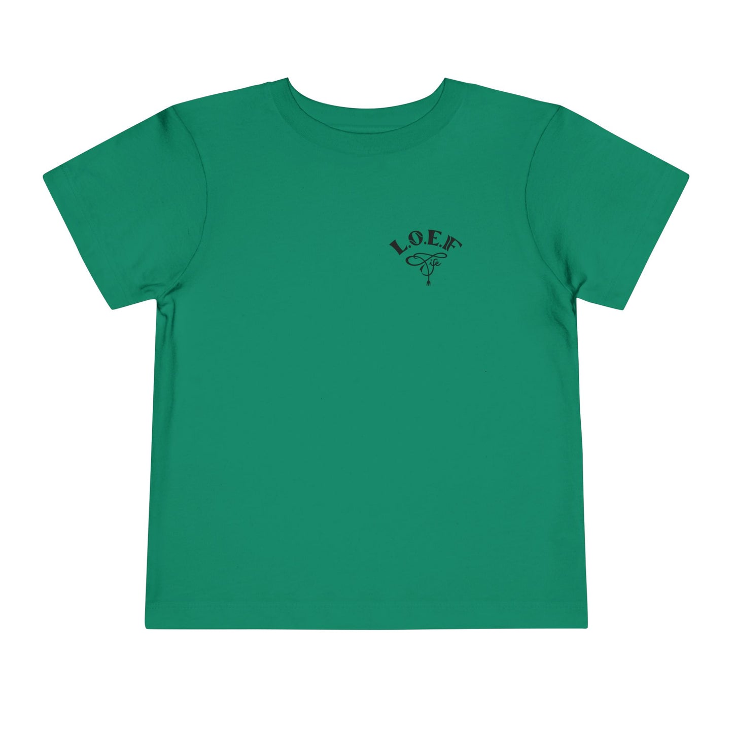 L.O.E.F Foodie 4Life Baby Short Sleeve Tee Shirt (Black)