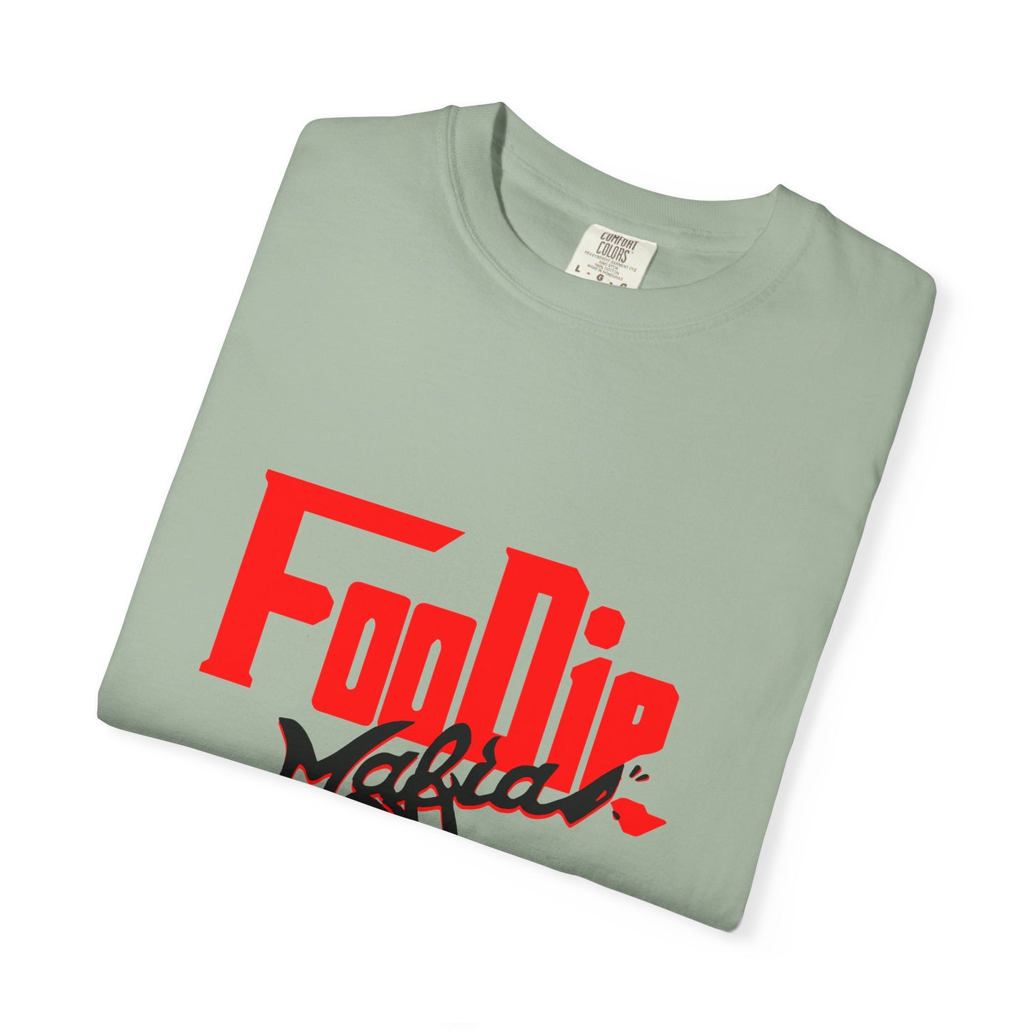 L.O.E.F Red Foodie Mafia Unisex Tee shirt (Black)