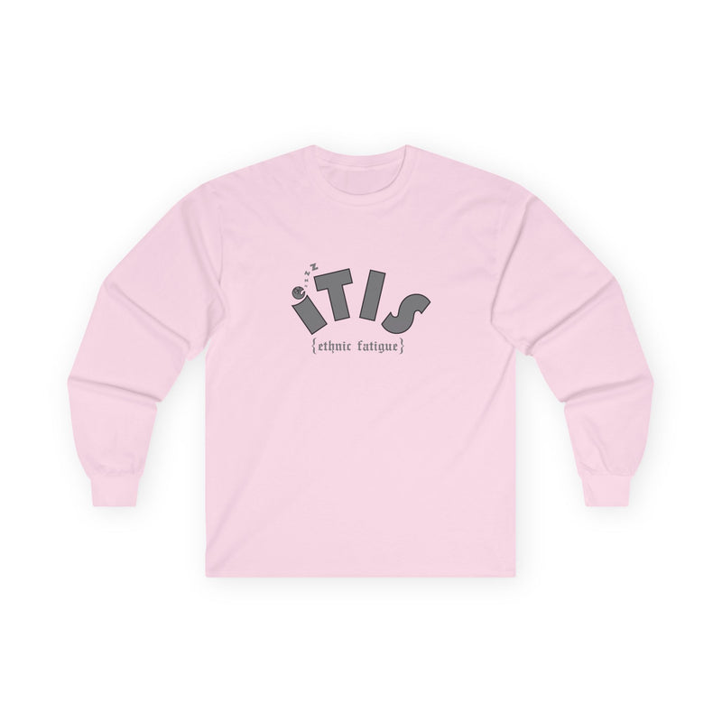 L.O.E.F ITIS Unisex Long Sleeve Tee (Gray)