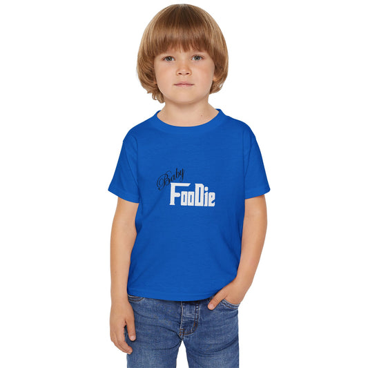 L.O.E.F Baby Foodie Toddler Tee Shirt (White)
