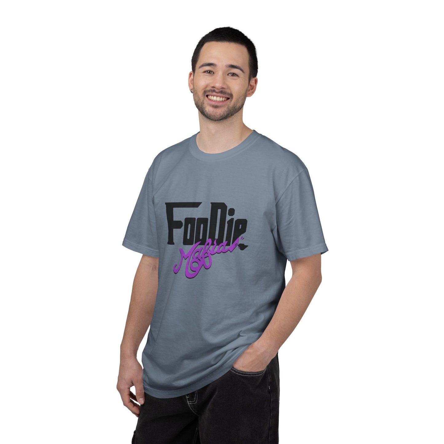 L.O.E.F Foodie Mafia Unisex Tee shirt (Bright Purple)