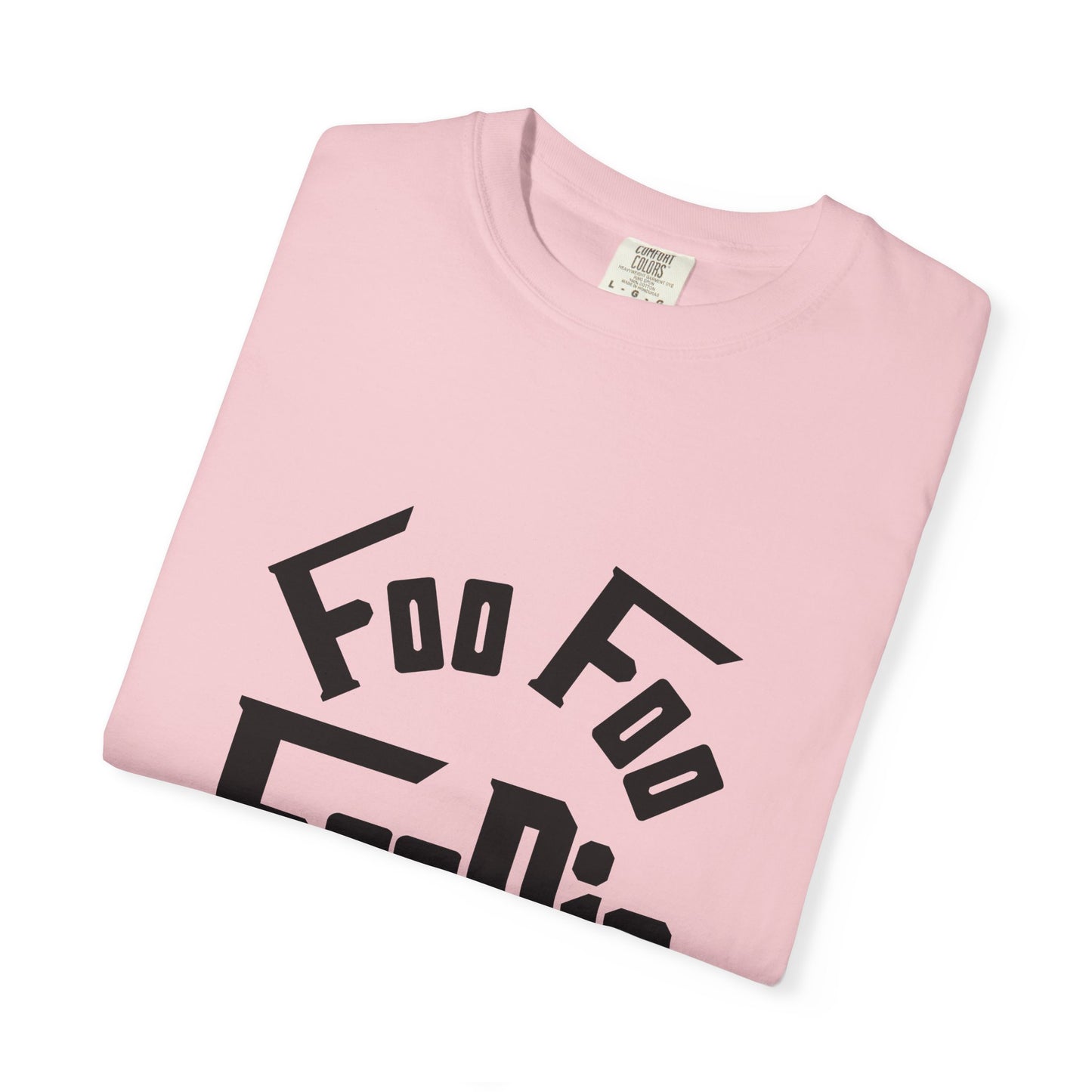 L.O.E.F FOO FOO FOODIE Unisex Tee shirt(Black)