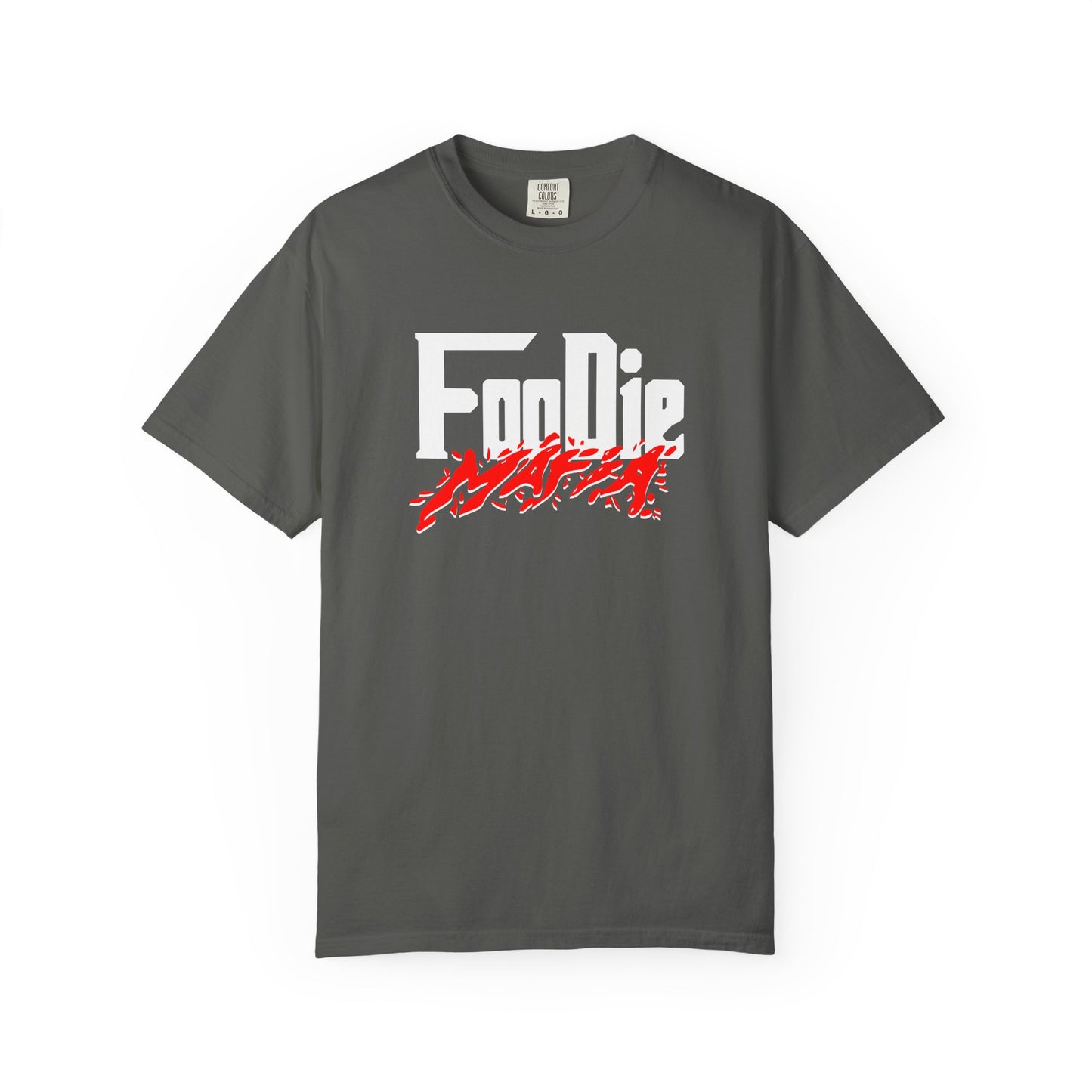 L.O.E.F Foodie Mafia Unisex Tee Shirt  (Red)