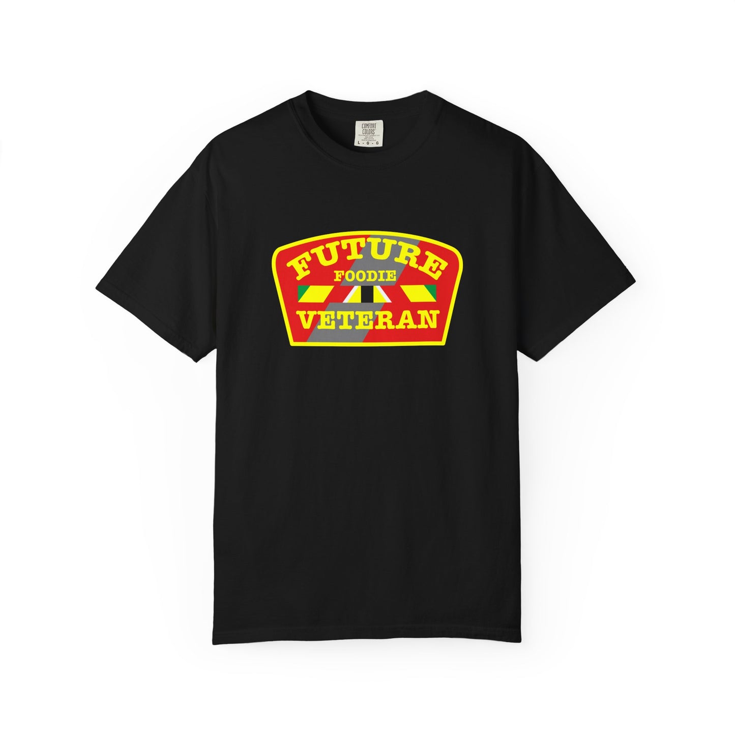 L.O.E.F Future Foodie Veteran Unisex Tee Shirt (Yellow)