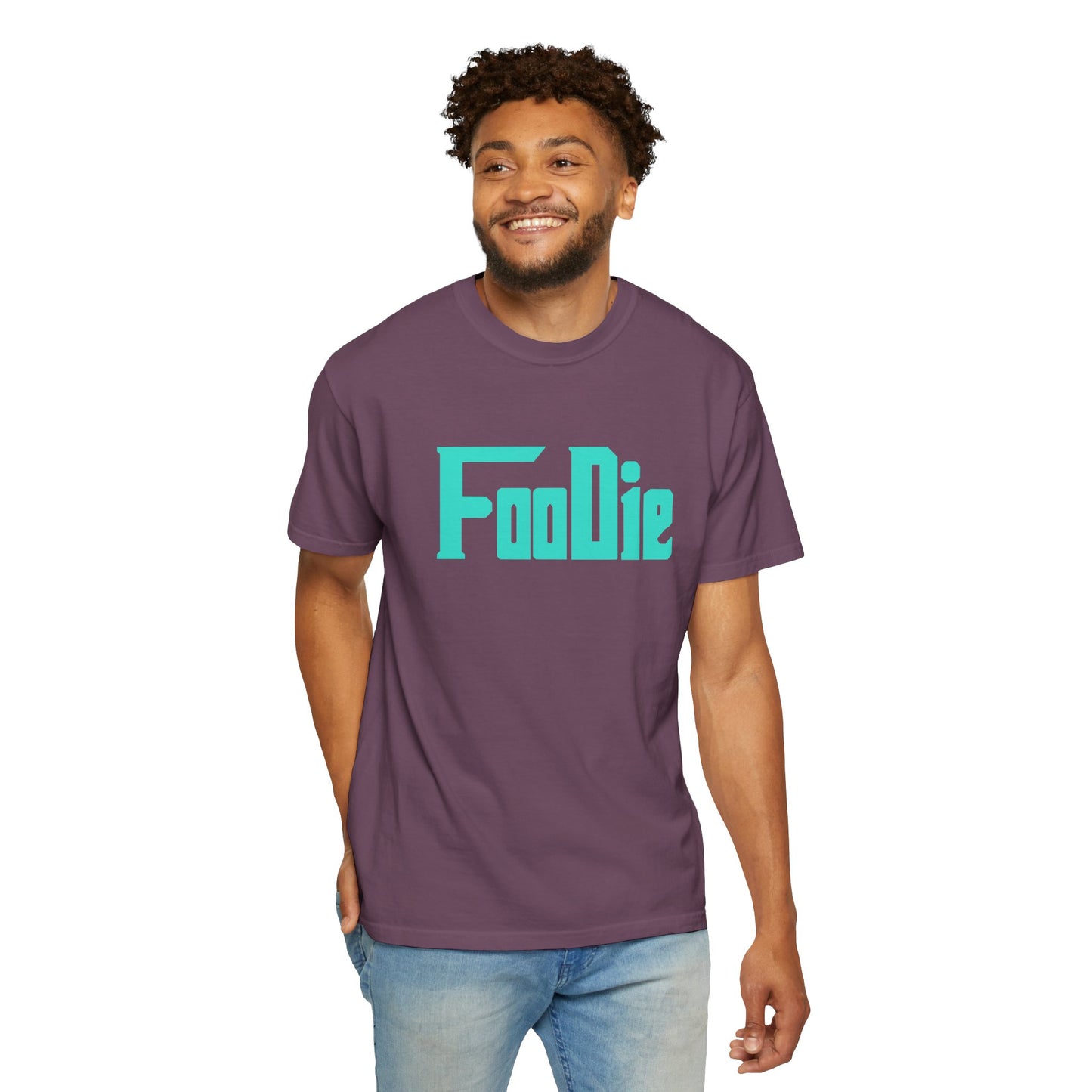 L.O.E.F Foodie Unisex Tee Shirt (Turquoise)