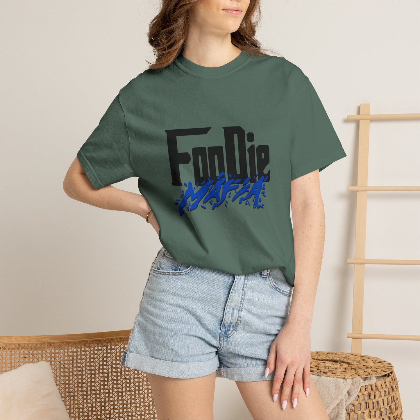 L.O.E.F Foodie Mafia Tee Shirt (Cobalt Blue)
