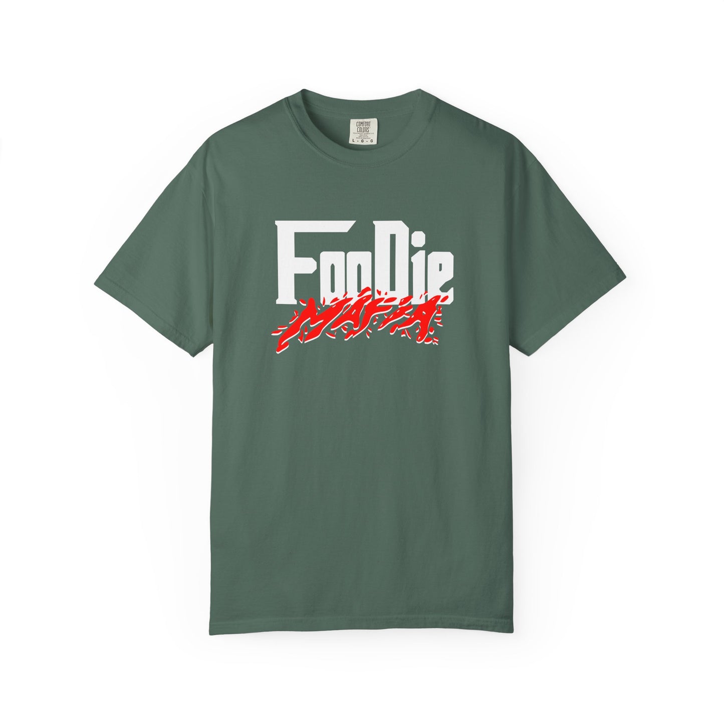 L.O.E.F Foodie Mafia Unisex Tee Shirt  (Red)