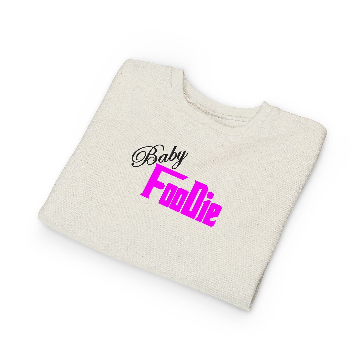 L.O.E.F Baby Foodie Toddler Sweatshirt (Fuchsia)