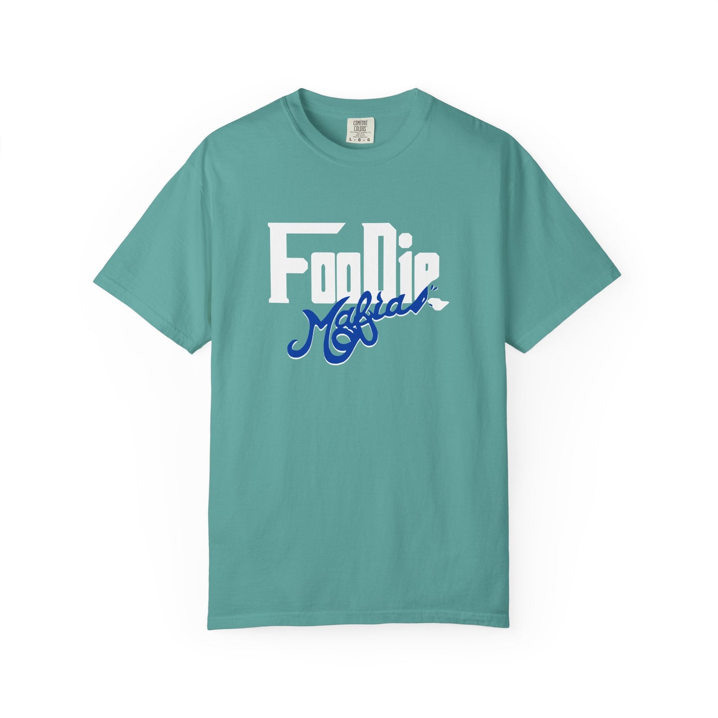 L.O.E.F Foodie Mafia Unisex Tee Shirt  (Dark Blue)